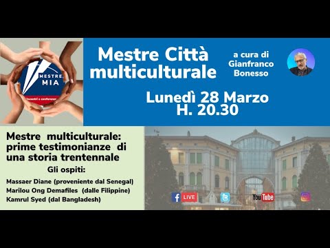 Mestre Mia: Mestre multiculturale-prime testimonianze di una storia trentennale 28/03/22