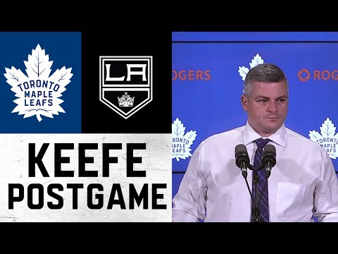 Sheldon Keefe Post Game | Toronto Maple Leafs vs. Los Angeles Kings - November 8, 2021