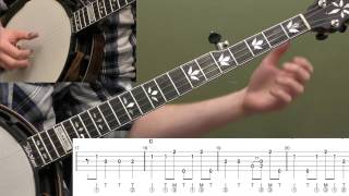 She&#39;ll Be Coming &#39;Round The Mountain Beginner Banjo Lesson