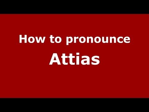 How to pronounce Attias (Arabic/Morocco) - PronounceNames.com