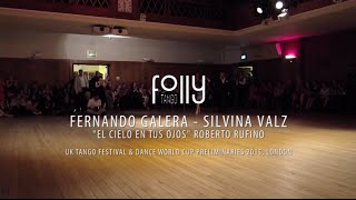 Video thumbnail for UK Tango Festival 2015 - Fernando Galera y Silvina Valz - 1