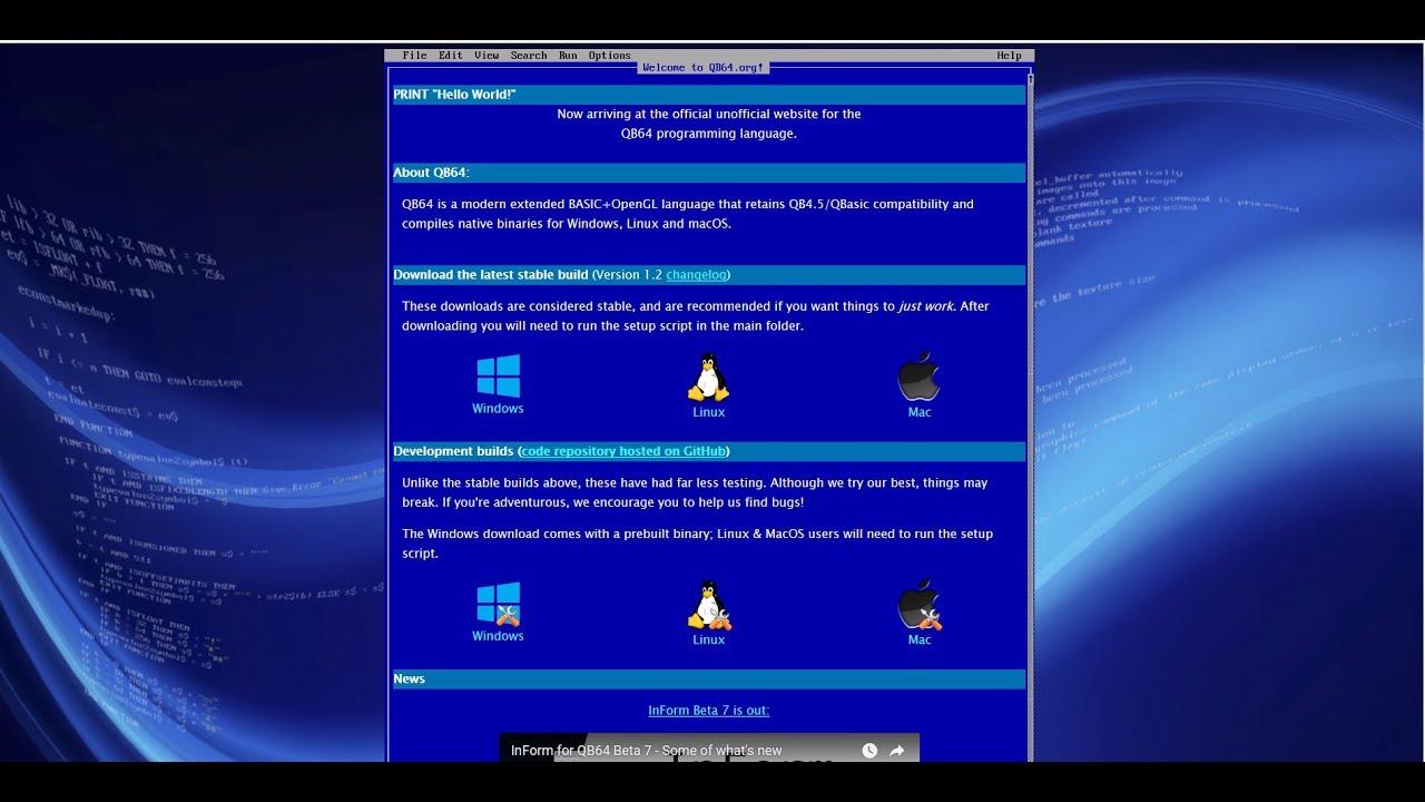 QBASIC for the modern computer