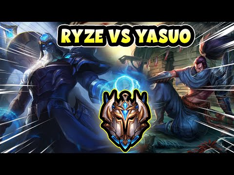 [Best Ryze NA] How to Play Ryze vs YASUO (Challenger Mid Guide)