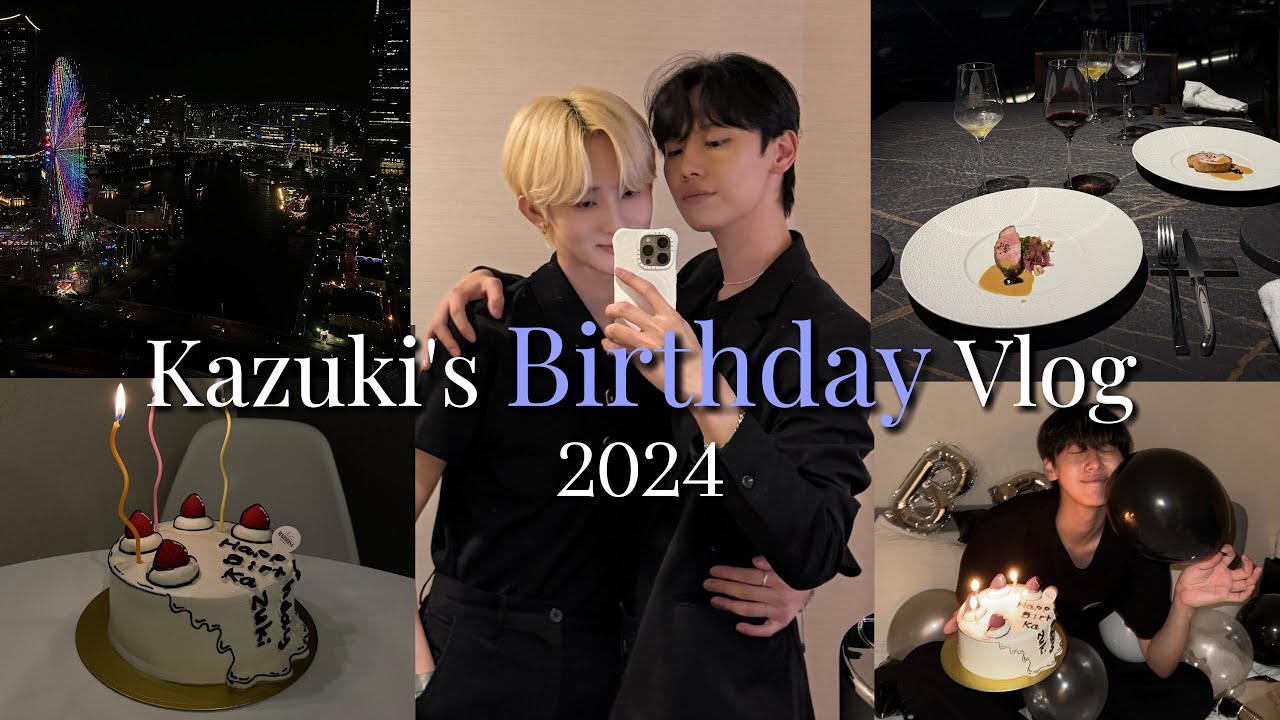 (sub)【Gay Couple】Kazuki`s Birthday Vlog 2024 in Yokohama