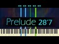 Prelude in A major, Op. 28 No. 7 // CHOPIN