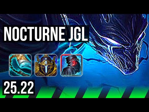 NOCTURNE vs GRAVES (JGL) | 15/2/7, Legendary | NA Master | 25.22