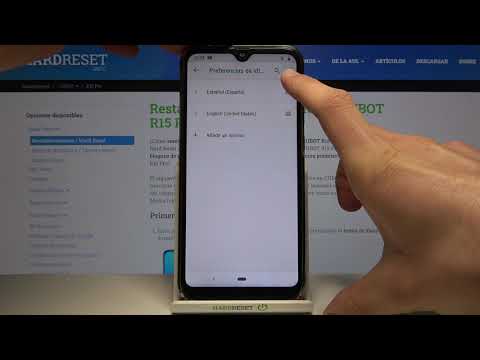 Cómo cambiar el idioma a español en CUBOT R15 Pro - cambiar idioma del celular, cambiar teclado