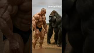 Download lagu Gorilla Defeats Bodybuilder with One Finger 😱💪🦍 mp3