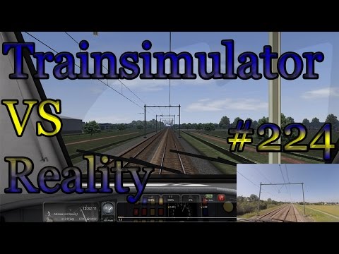 Train Simulator 2016 Simulation Vs Reality - To Zaandam