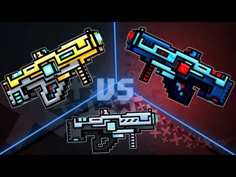 Pixel Gun 3D - Blinder VS Mega Gun VS Sub Zero