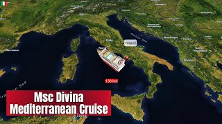 Mediterranean Cruise with Msc Divina Summer 2026