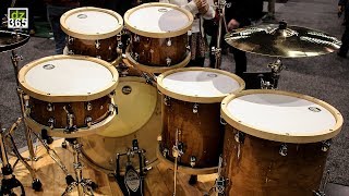 Video thumbnail for Video demo Tama S.L.P. Studio Maple Drum Kit by drummerszone