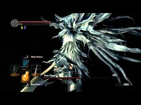 Dark Souls boss fight - The Four Kings
