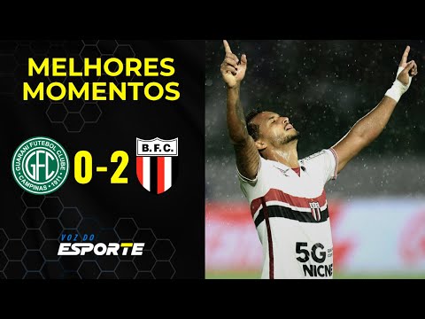 GUARANI 0 X 2 BOTAFOGO-SP | MELHORES MOMENTOS | PAULISTÃO 2026