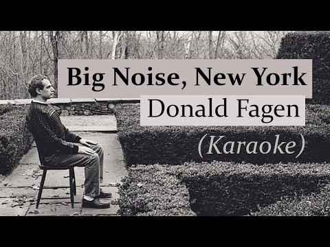 Donald Fagen - Big Noise, New York (Karaoke)
