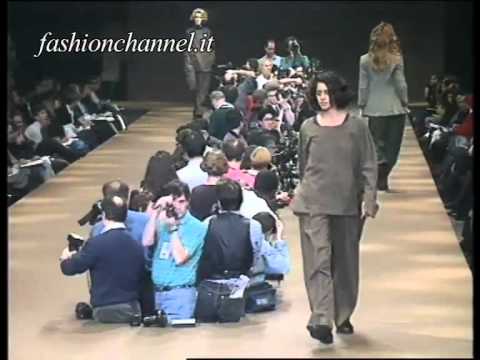 "Yohji Yamamoto" Autumn Winter 1991 1992 Paris 1 of 4 Pret a Porter Woman by FashionChannel