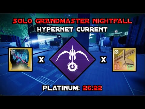 Solo Grandmaster Nightfall - Hypernet Current - Void Hunter [Destiny 2]