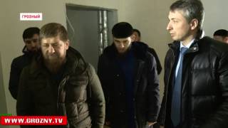 Рамзан Кадыров проинспектировал строительство нового медицинского центра в Грозном