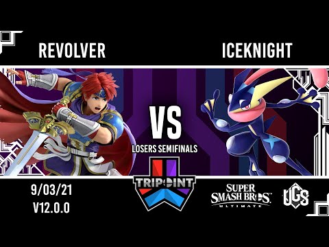 Tripoint Smash 112 - Losers Semifinals - Revolver(Roy) Vs. IceKnight(Greninja)