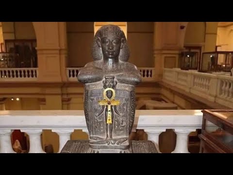 قصة التمثال المسحور بالمتحف المصرى