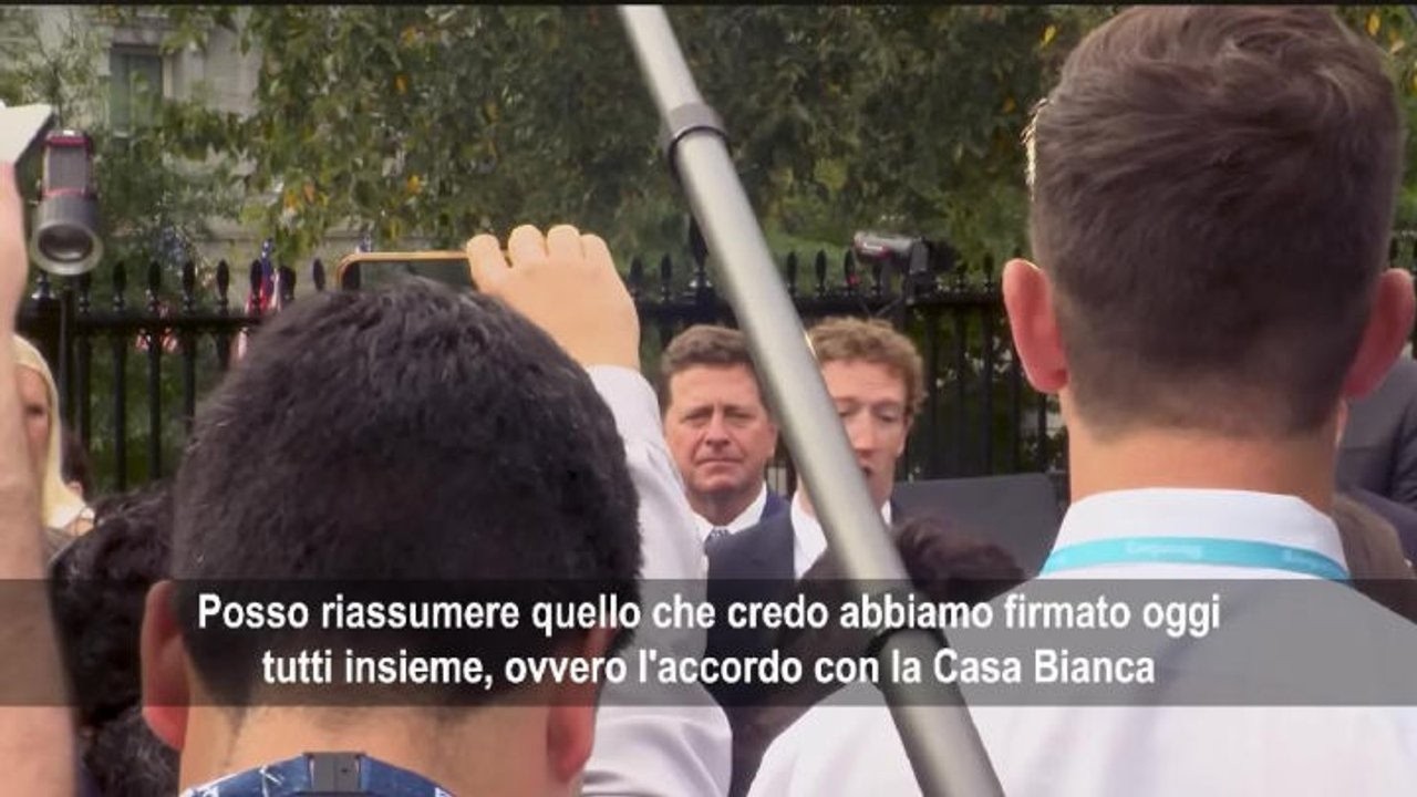 Zuckerberg alla Casa Bianca: Accordo storico con Governo per la sicurezza della tecnologia