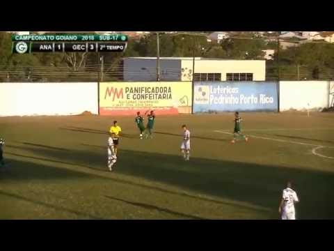 S17-ANÁPOLIS 1 x 3 GOIÁS EC - CAMP. GOIANO - 24/06/2016