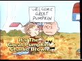 Peanuts Charlie Brown Cartoons On Home Video VHS Ad 1996