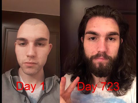 How I became Jesus (2 year hair growth timelapse)