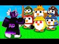 FIRST SQUAD To Beat Penguin Survival Classic.. (Roblox Bedwars)