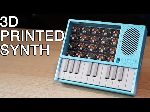 Oskitone POLY555 - 3D Printed 555 Timer Analog Synth!