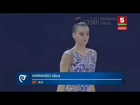 Alina Harnasko Ribbon Final World Cup Tashkent 2021