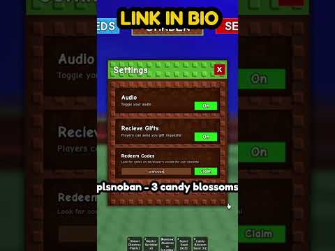 new candy blossom code