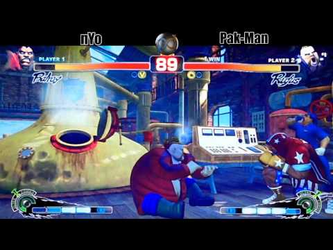 Baselan 20 SSFIV Tourney Top 8 - nYo vs Pak-Man