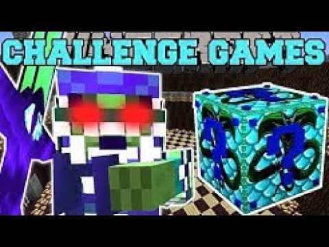 PopularMMOs Pat And Jen  Minecraft: SNAKE MAN CHALLENGE GAMES - Lucky Block Mod