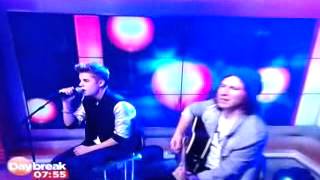 Justin Bieber acoustic on Daybreak