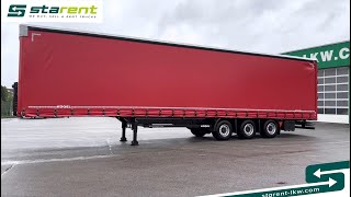 venta de Kögel Megatrailer Hubdach Liftachse DC 9.5 Zertifikat, MIETE MÖGLICH semirremolque con lona corredera imagen 4 Kögel Megatrailer Hubdach Liftachse DC 9.5 Zertifikat, MIETE MÖGLICH semirremolque con lona corredera nuevo imagen 4