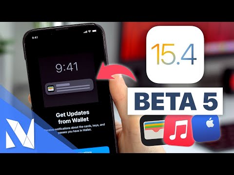 iOS 15.4 Beta 5 - Was ist neu? (Wallet Push, Home Alert, Support App & mehr!) | Nils-Hendrik Welk