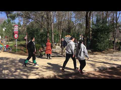 Tirana, Albania's Grand Park, near NW Entrance (Hyrje 2)