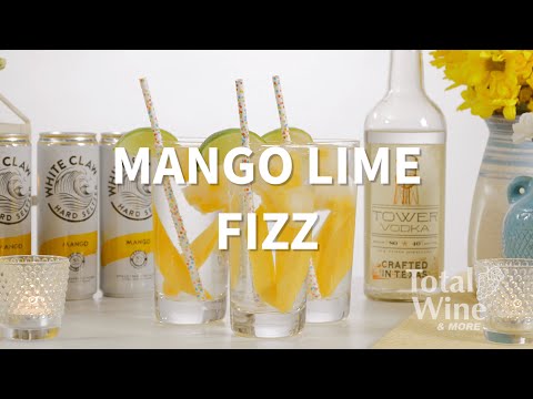 Mango Lime Fizz Cocktail Recipe