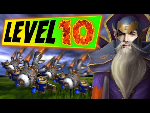 Level 10 Archmage Against 6 Gryphon Aviaries WTF - WC3 - Grubby