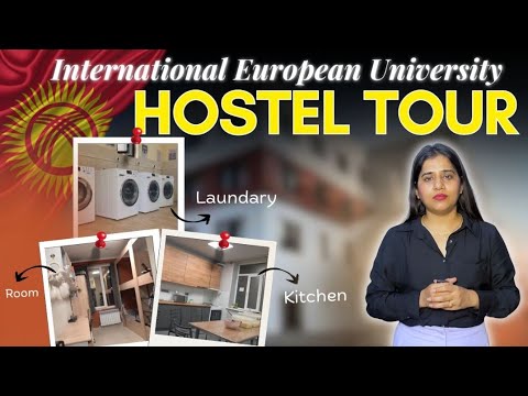 International European University Hostel Tour | Real Student Life in Kyrgyzstan
