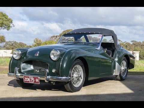 Lot 8 - 1954 Triumph TR2 roadster
