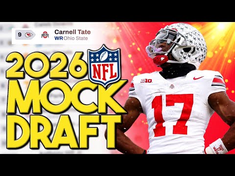 2026 NFL Mock Draft (2 Rounds) Post-Championship Weekend + Updated Draft Order
