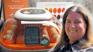 Chickcozy 25 Egg Incubator : EASY Set Up TUTORIAL #chickcozy #eggincubator
