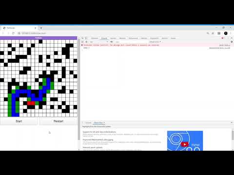 A* pathfinder visualization