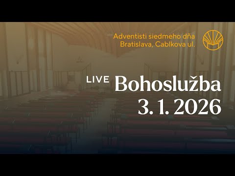 🔴 Bohoslužba 3. 1. 2026 • Pavel Moudrý – Zmluva napísaná na srdce