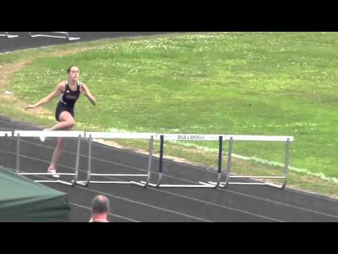 Eastern Shore Invitational Girls 300M hurdles heat 1