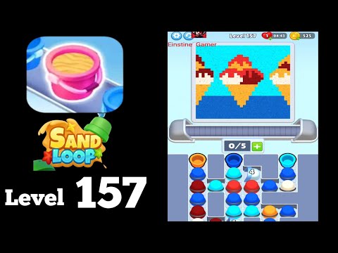 Sand Loop Level 157 Walkthrough