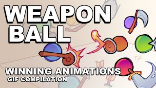 WEAPON BALL: Winning Animations (GIF compilation)