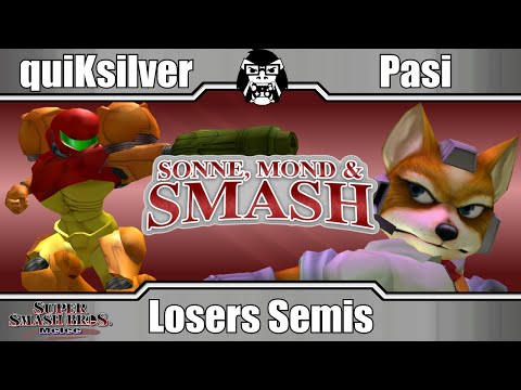 SMS - quiKsilver (Samus) Vs. Pasi (Fox) - Losers Semis